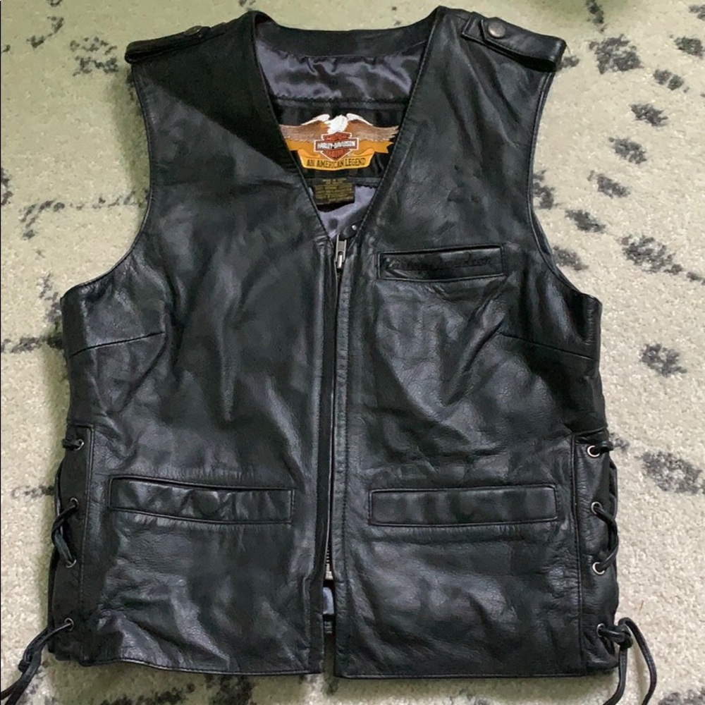 Harley Davidson Leather Vest